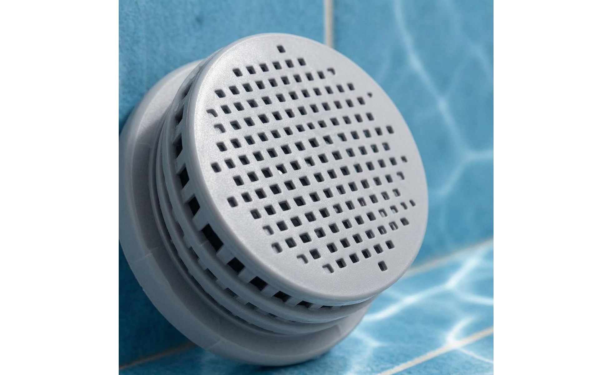 6 Pieces Perforated Filter Screen Gray and Black Round Connector Piece