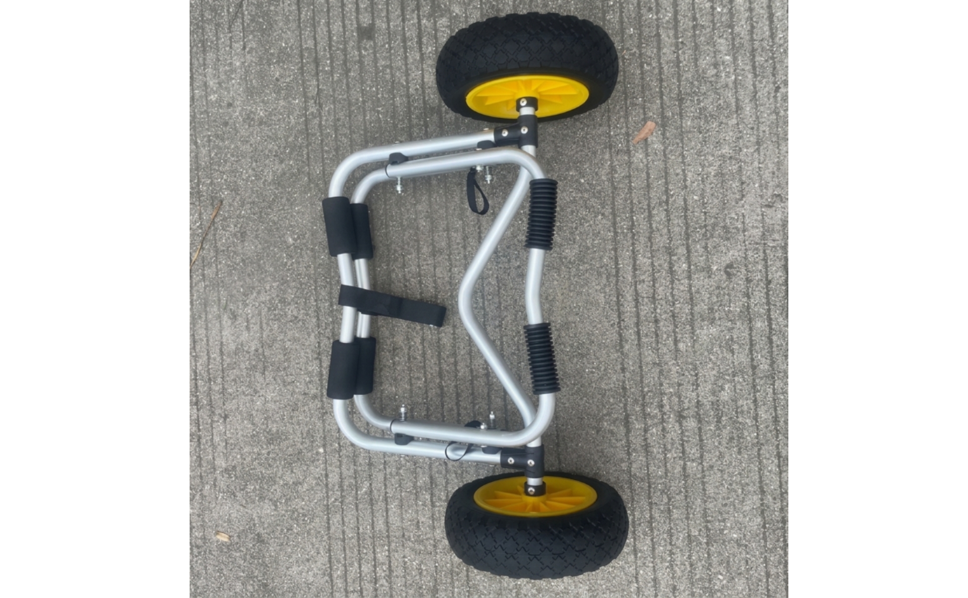 Remorque de Kayak En Aluminium Chariot de Transport Kayak Cadre Tubulaire
