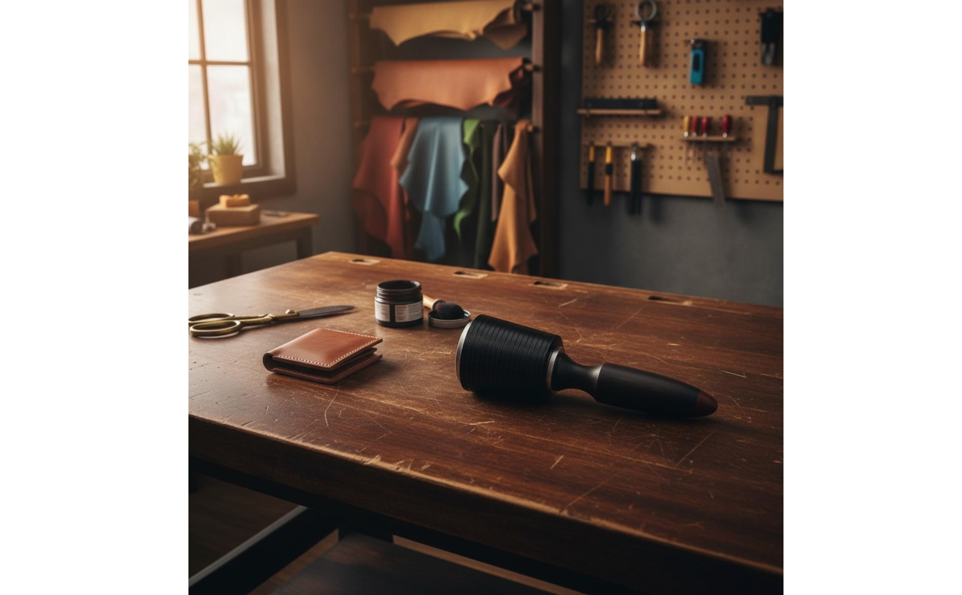 Nylon Head Mallet Stainless Steel Leather Mallet Long-Lasting