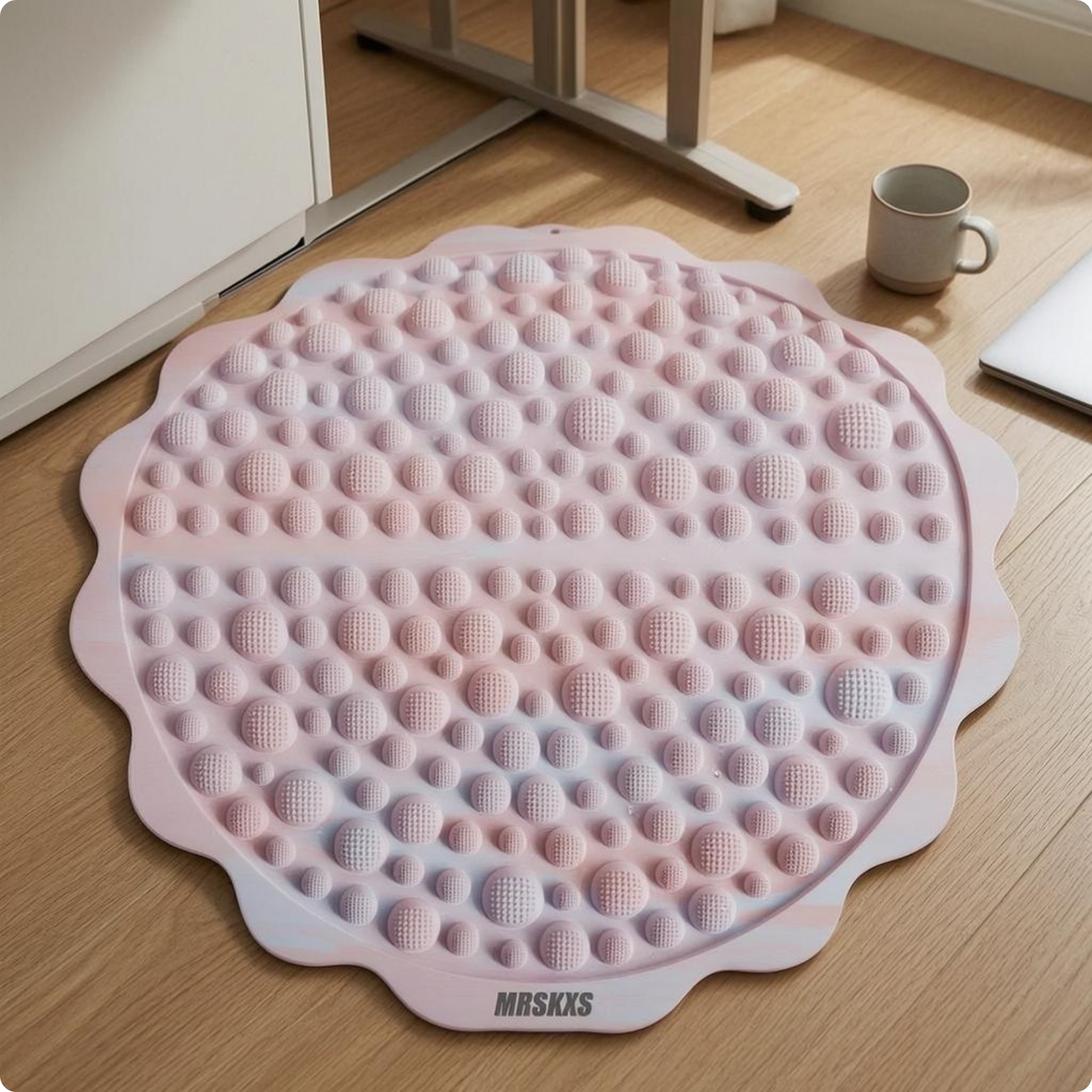 Acupressure Foot Board Edge Reflexology Mat Soft for Stepping Exercise