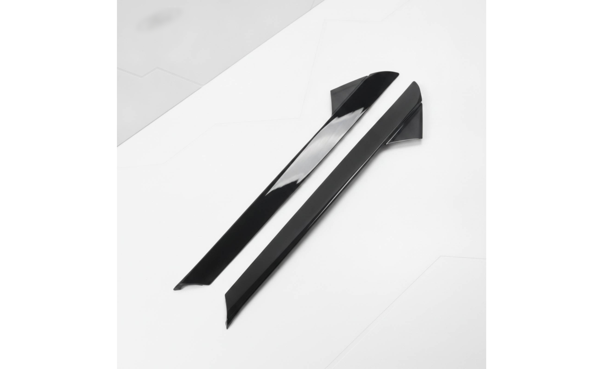 Front Windshield Trim Panel ABS Plastic Windshield Trim Panel Decorative