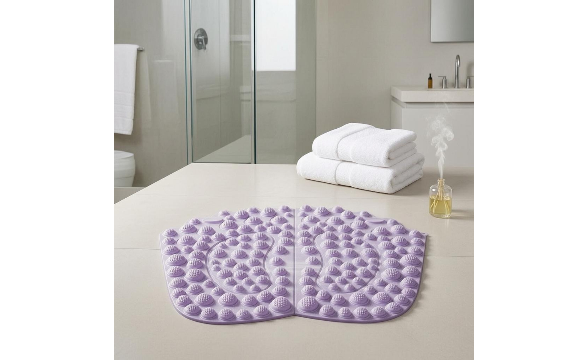 Cat Paw Massage Mat Molded Bumps Acupressure Foot Mat EVA