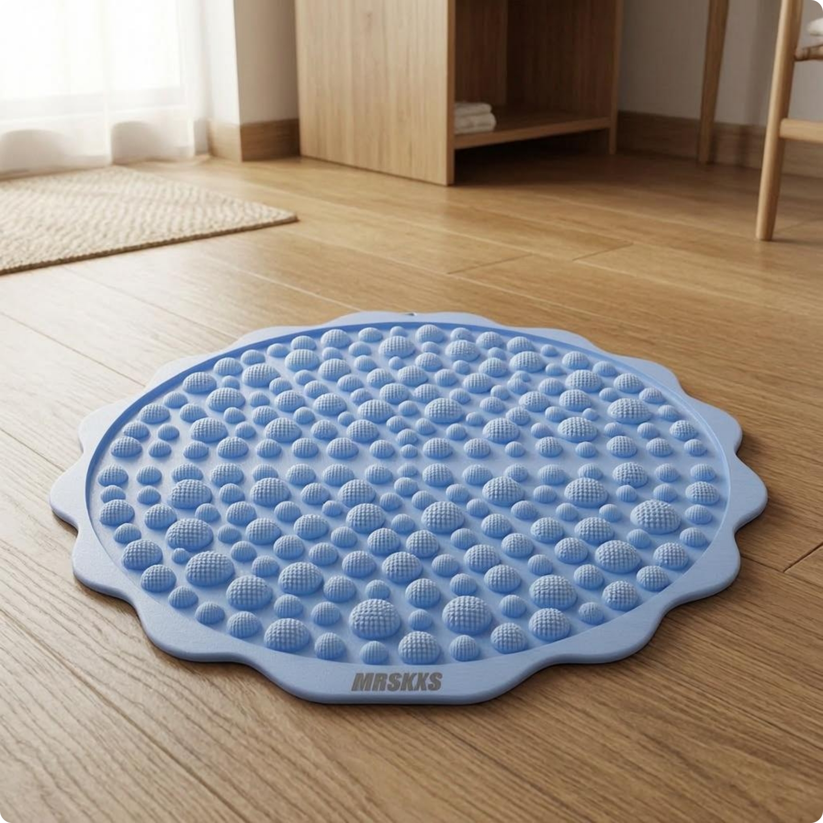 Acupressure Foot Board 35-Degree Hardness Foot Massage Board Shock-Absorbing