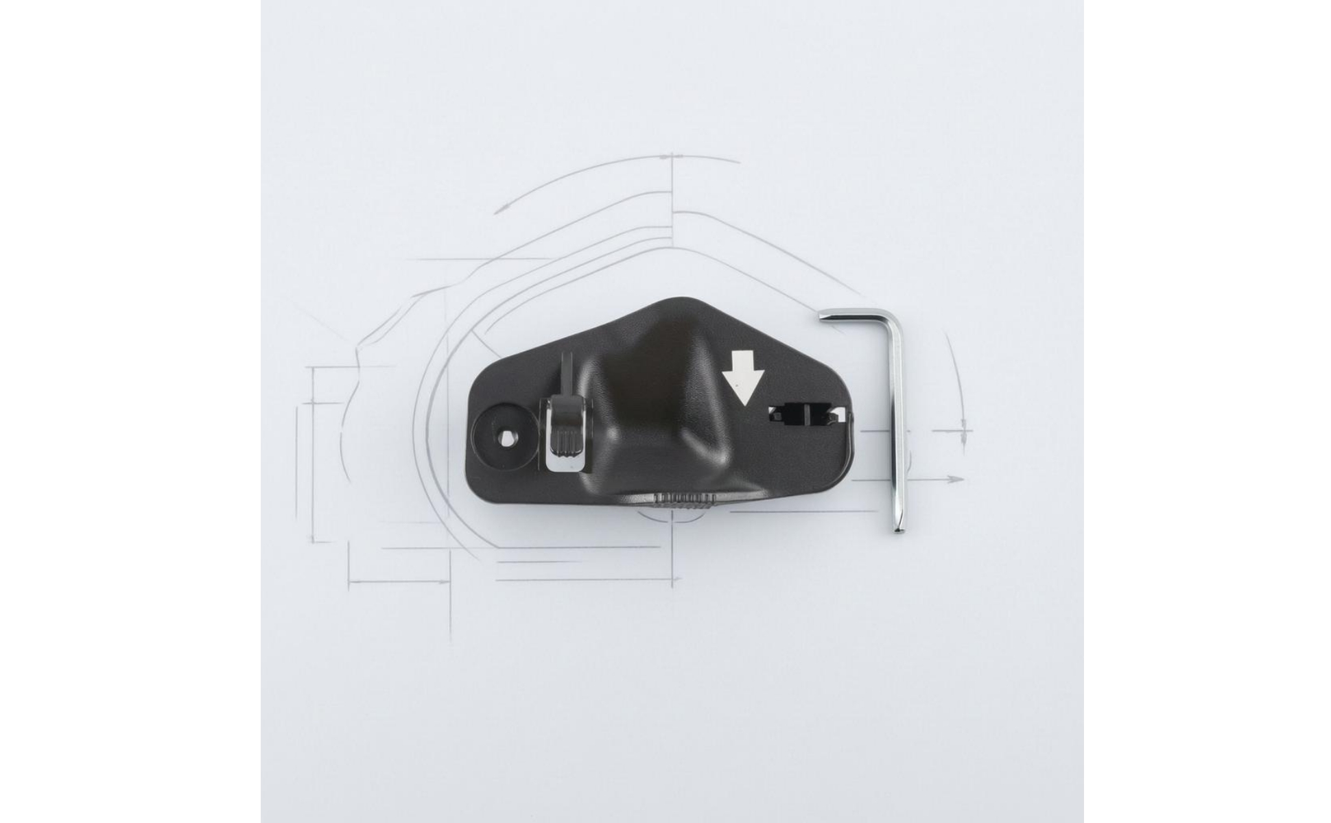 Motorhaubenstützstangenclip OE 53455-53010 Motorhaubenstützclip ABSABS-Material