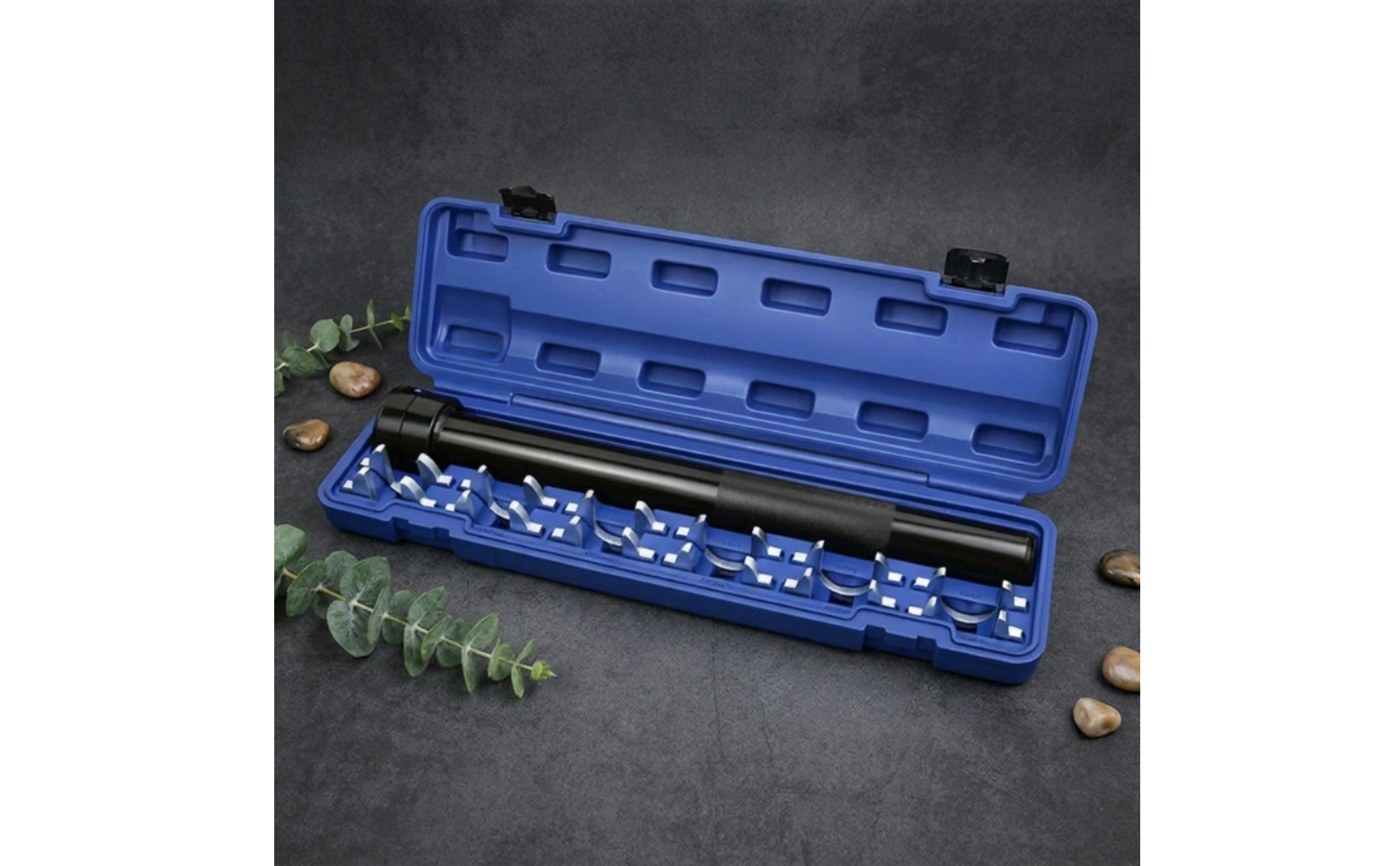 13 Pieces Steering Rod Removal Set Hard Plastic Case Inner Tie Rod Tool Set