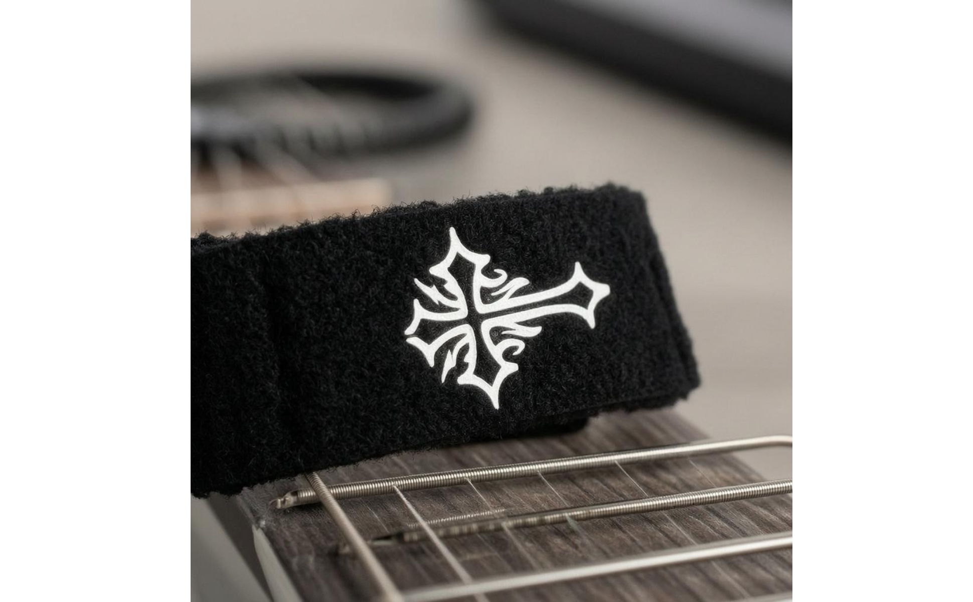Gitarren-Saitendämpferband geräuschdämpfend KlettverschlussSaitendämpferband