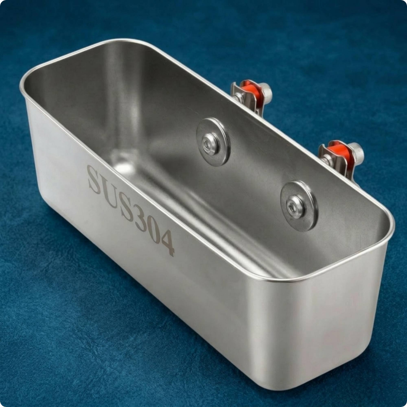 Rail Mounted Box Rigid Fishing Gear Long-Lasting for Yacht Railing, Boat Deck