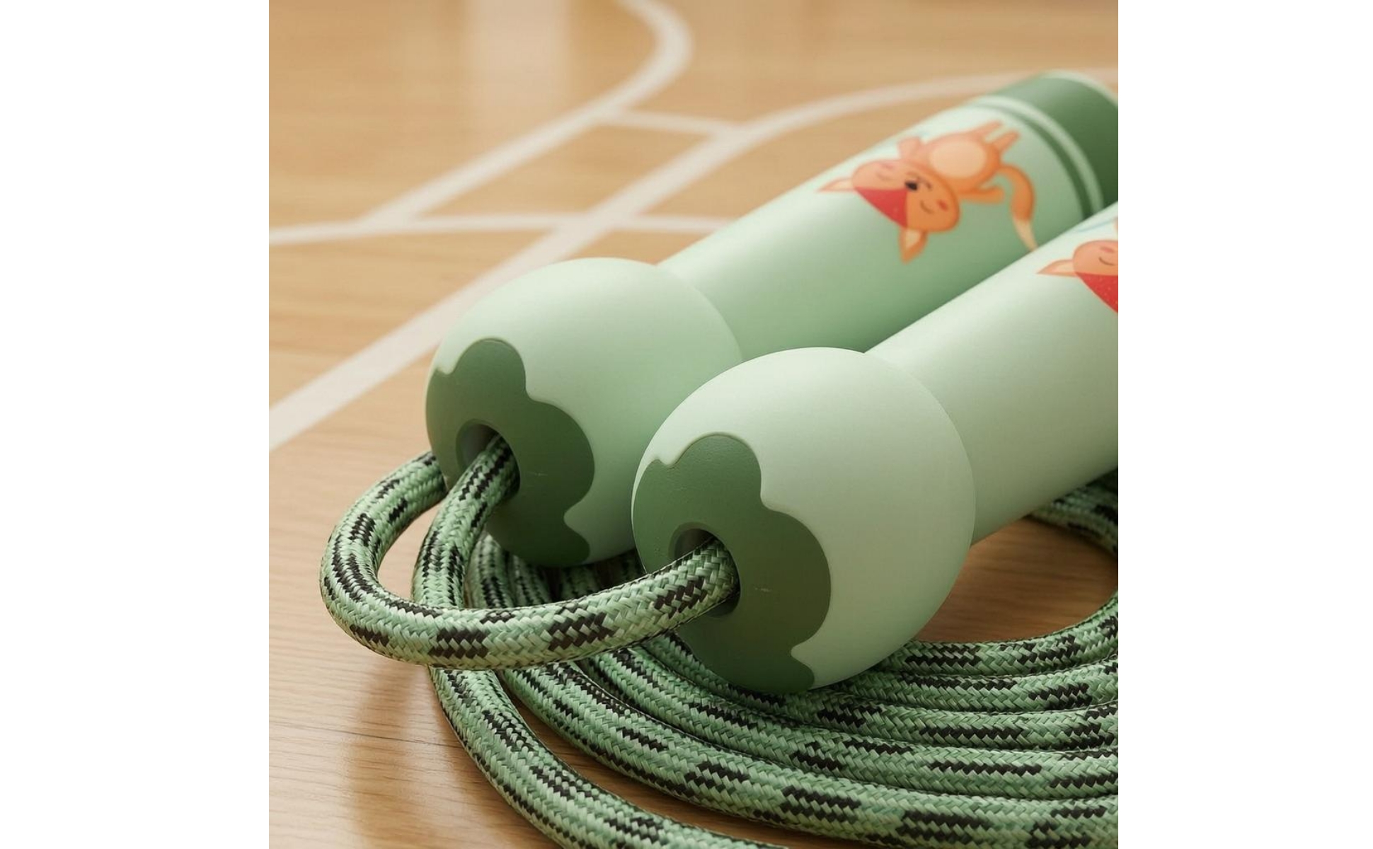 Children's Jump Rope Cartoon Handle Beginner Jump Rope Handheld Grips