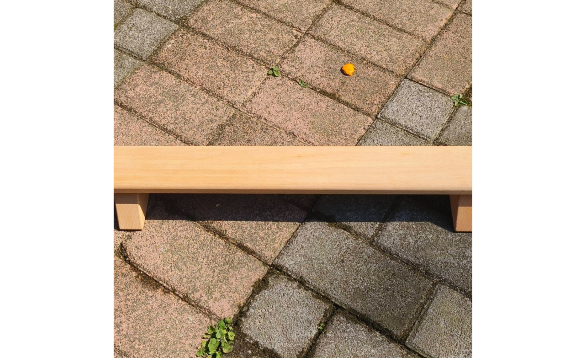 Wooden Exercise Board Unpainted Floor Exercise Board Long Narrow
