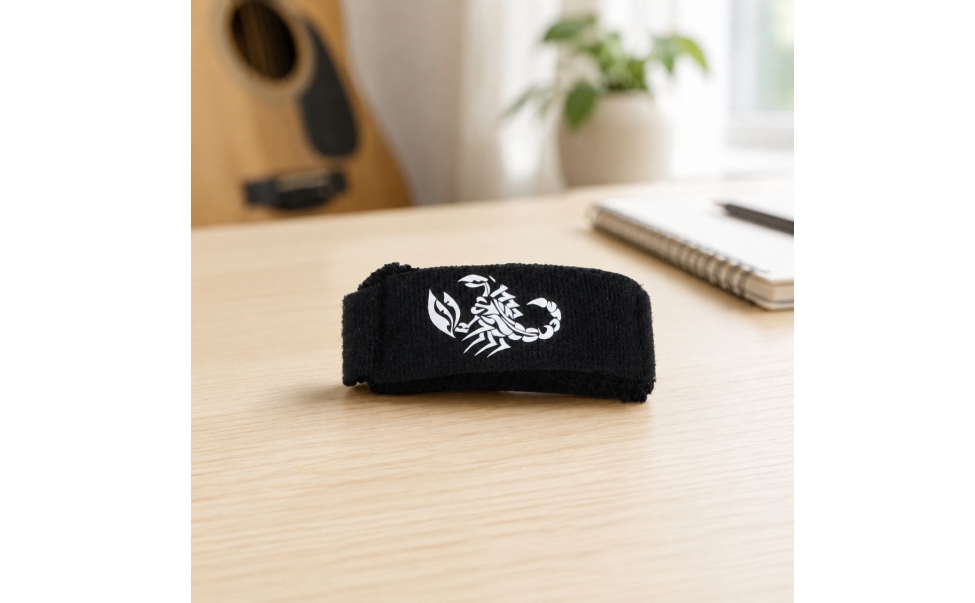 Gitarren-Saitendämpferband geräuschdämpfend KlettverschlussSaitendämpferband