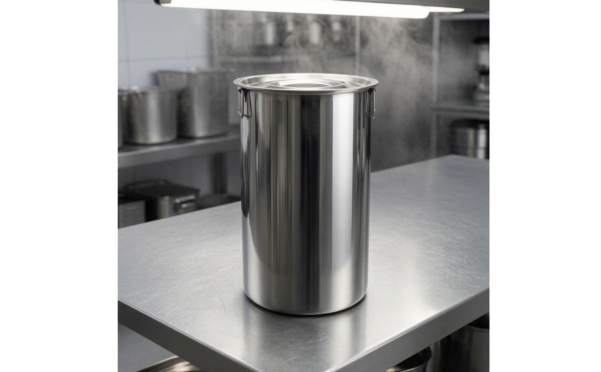 Stainless Steel Storage Container Long-Lasting Stainless Steel Container Fitted