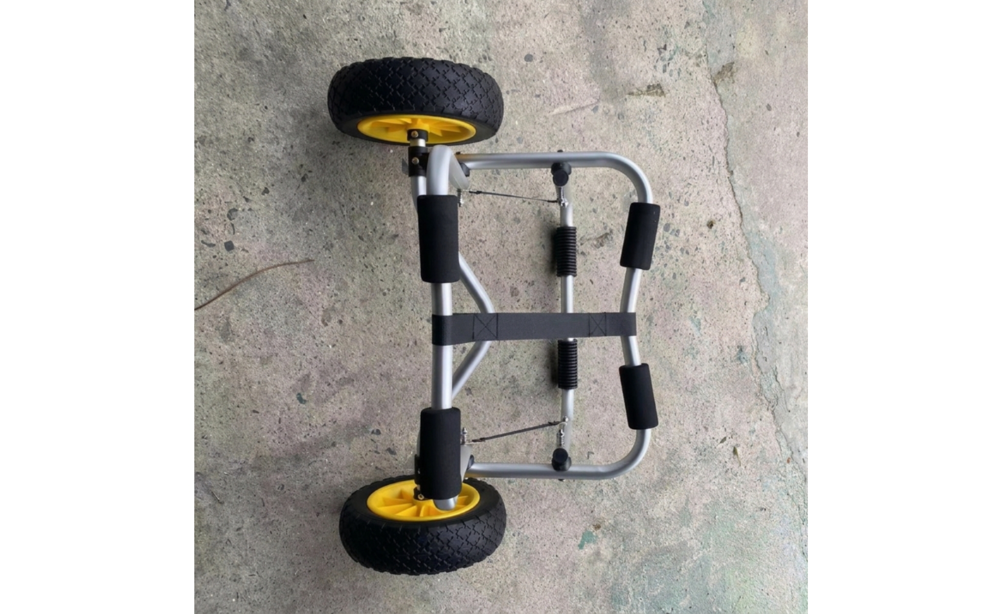 Remorque de Kayak En Aluminium Chariot de Transport Kayak Cadre Tubulaire