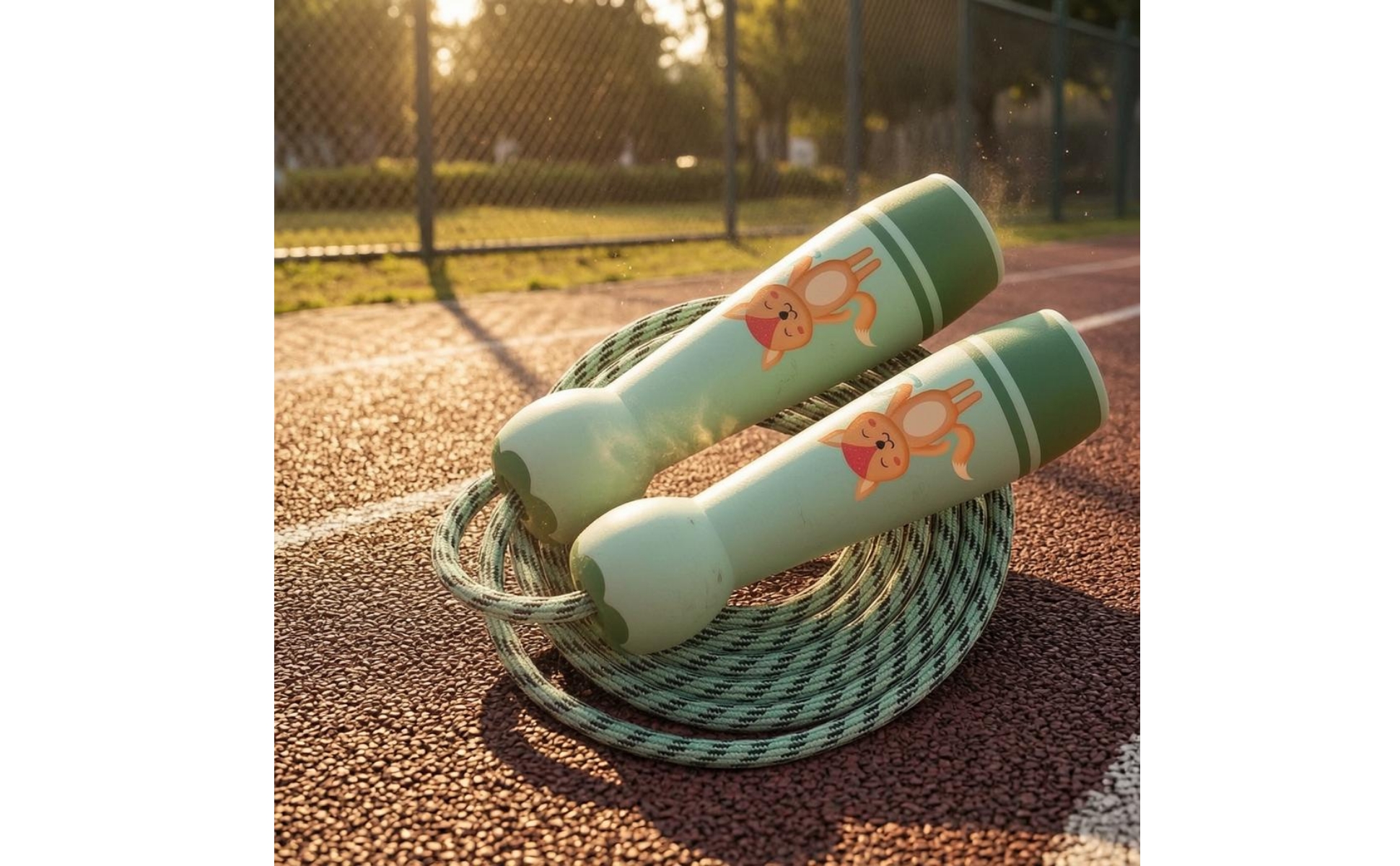 Children's Jump Rope Cartoon Handle Beginner Jump Rope Handheld Grips