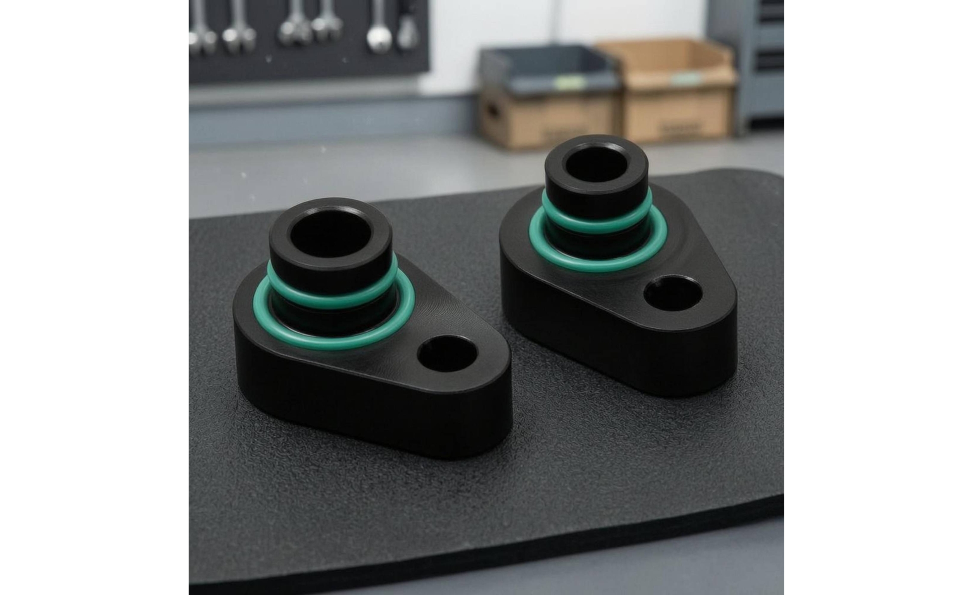 Klimaanlage-Block-Off-Kit hinten grüne Dichtung Rear-Klimaanlagen-Block-Off-Kit