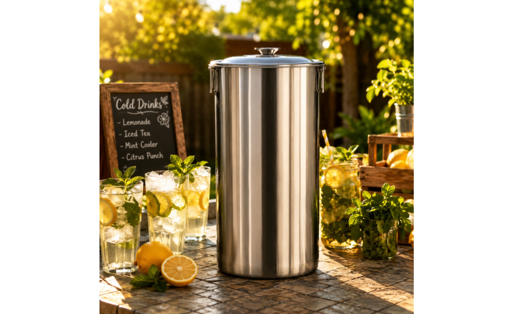 Stainless Steel Storage Container Long-Lasting Stainless Steel Container Fitted