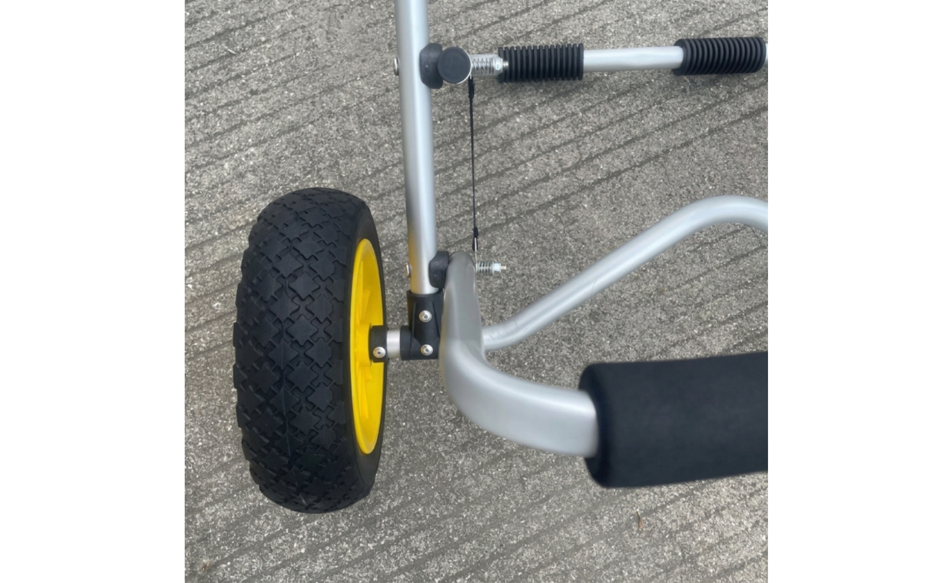 Remorque de Kayak En Aluminium Chariot de Transport Kayak Cadre Tubulaire