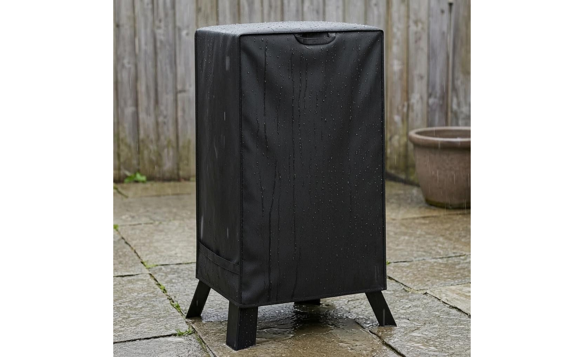 Smoker Cover 210D Oxford Cloth Rectangular Smoker Cover Fitted