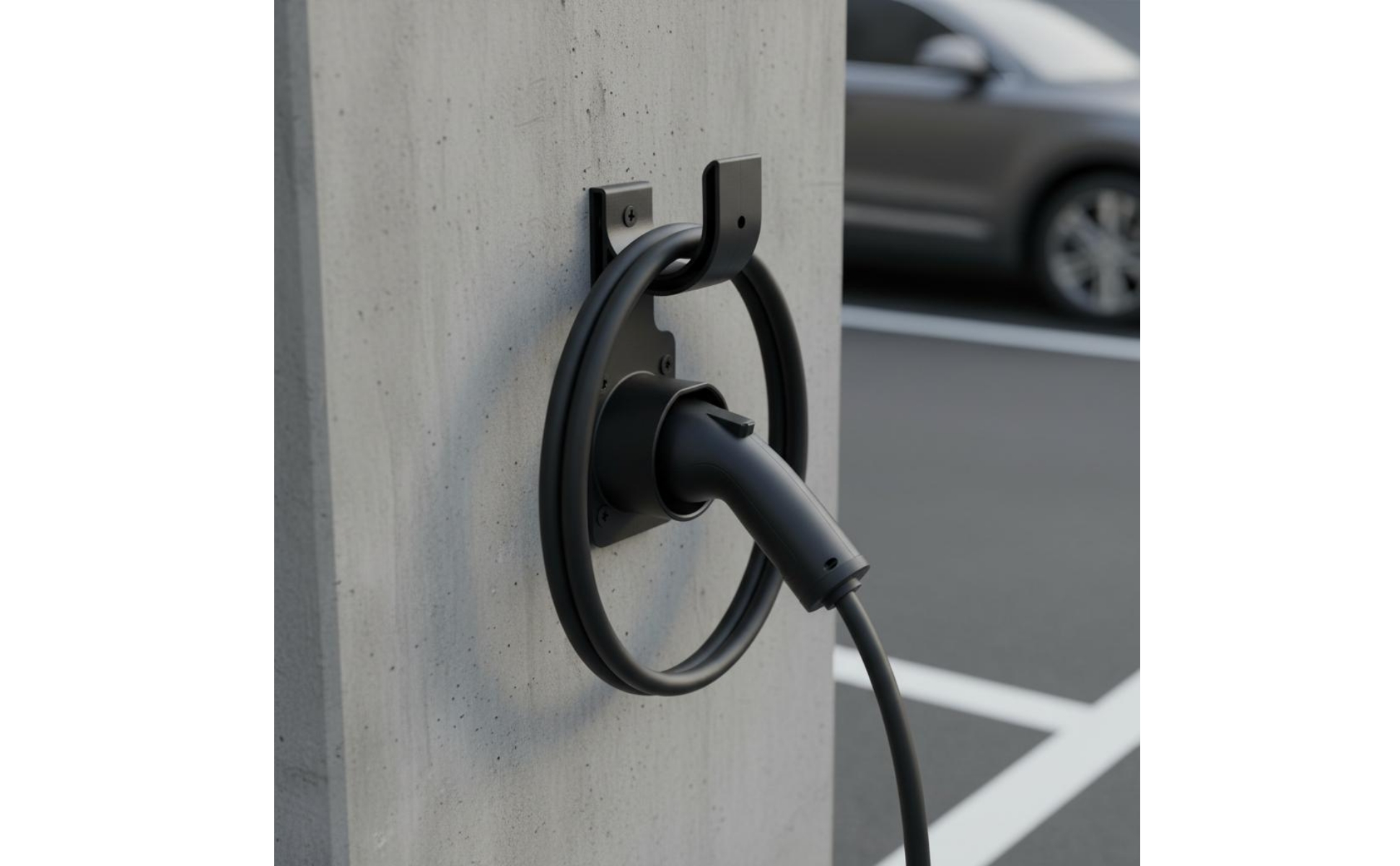 charging/T Charging Holder Wall Mount Charging Plug Bracket for Garage