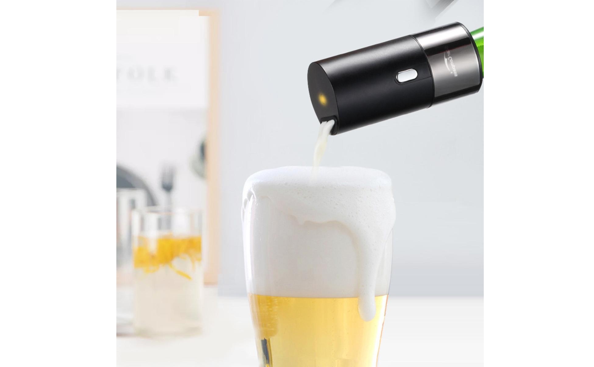 Beer Foamer Foam Dispensing Beer Bottle Dispenser Portable