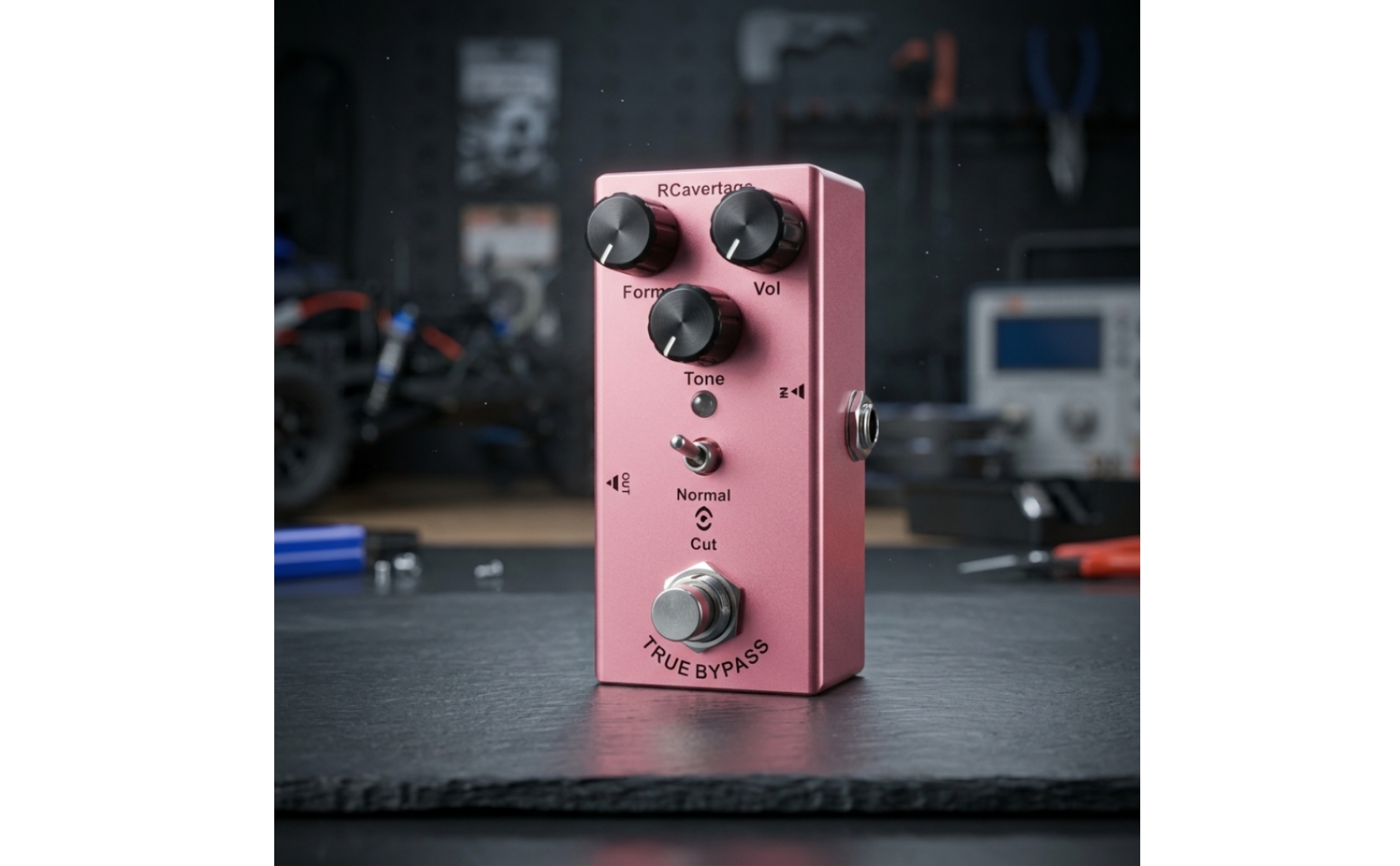 Guitar Fuzz Pedal True Fuzz Pedal 3 Knob