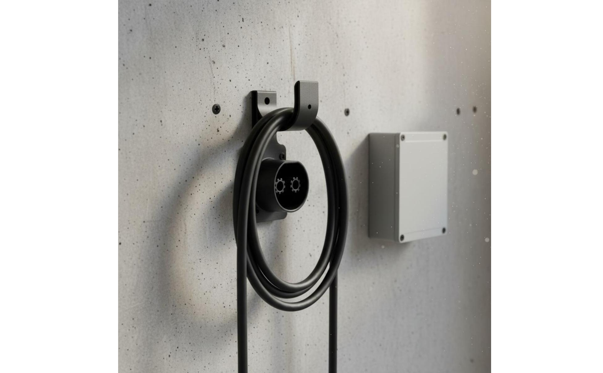 charging/T Charging Holder Wall Mount Charging Plug Bracket for Garage