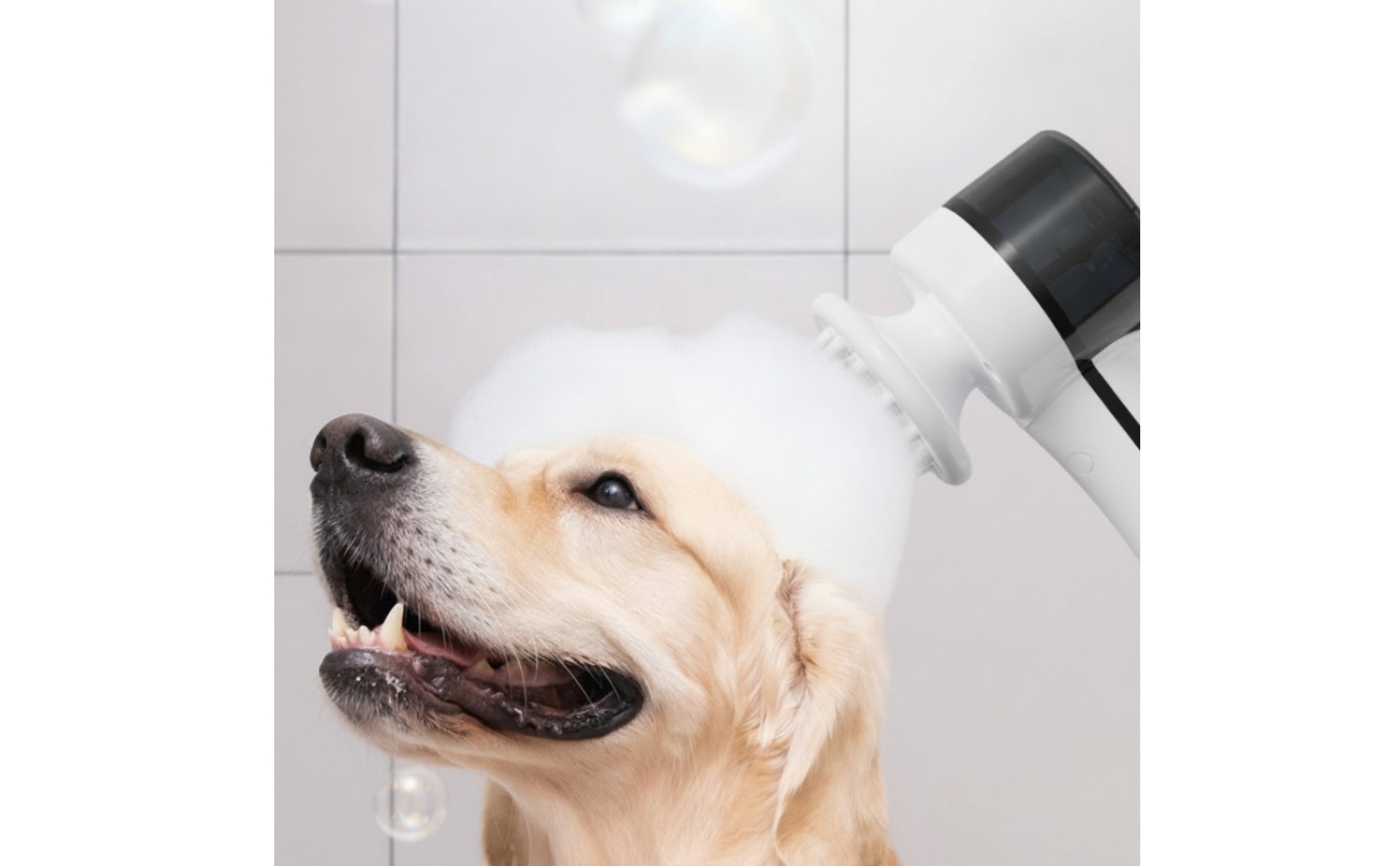 Pet Bath Bubble Machine Auto Mixing Rechargeable Pet Foam Sprayer Easy to Use