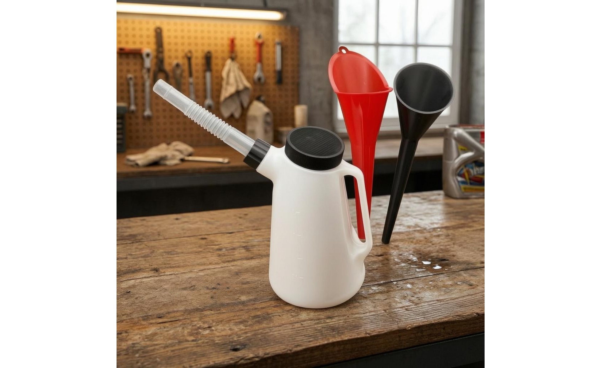 Oil Jug Measurement Marks Measuring Oil Jug Handle