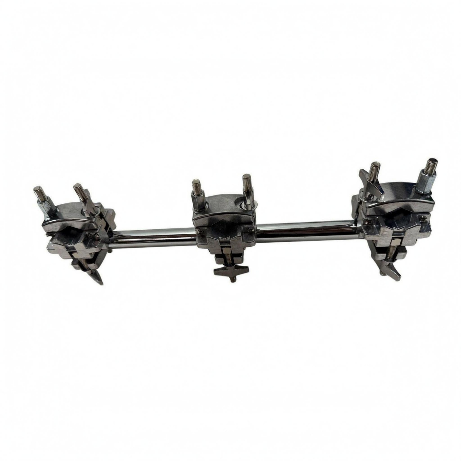 Drum Hardware Extension Bar Chrome Finish 3 Clamp Drum Bar Sturdy