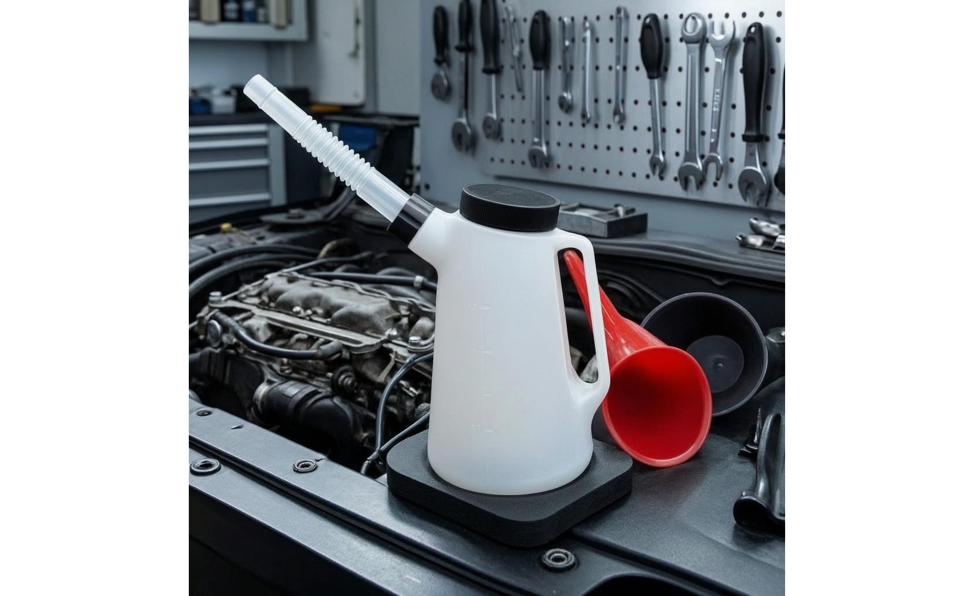 Oil Jug Measurement Marks Measuring Oil Jug Handle