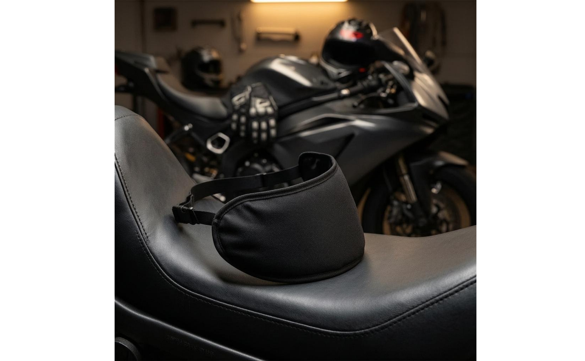 Motorcycle Helmet Visor Bag Oxford Cloth Motorcycle Visor Carry Bag Black