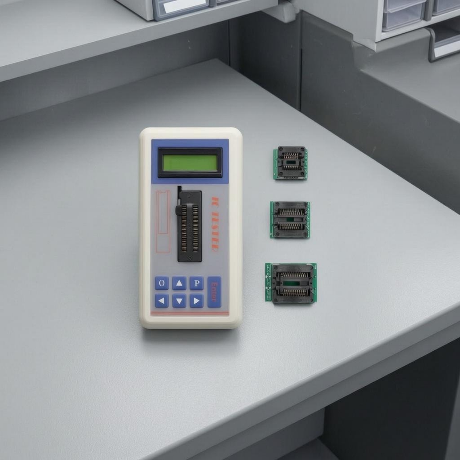 Hand-IC-Tester tragbar IC-Tester Halbleiterbauelement Erkennung - Produktbild 2
