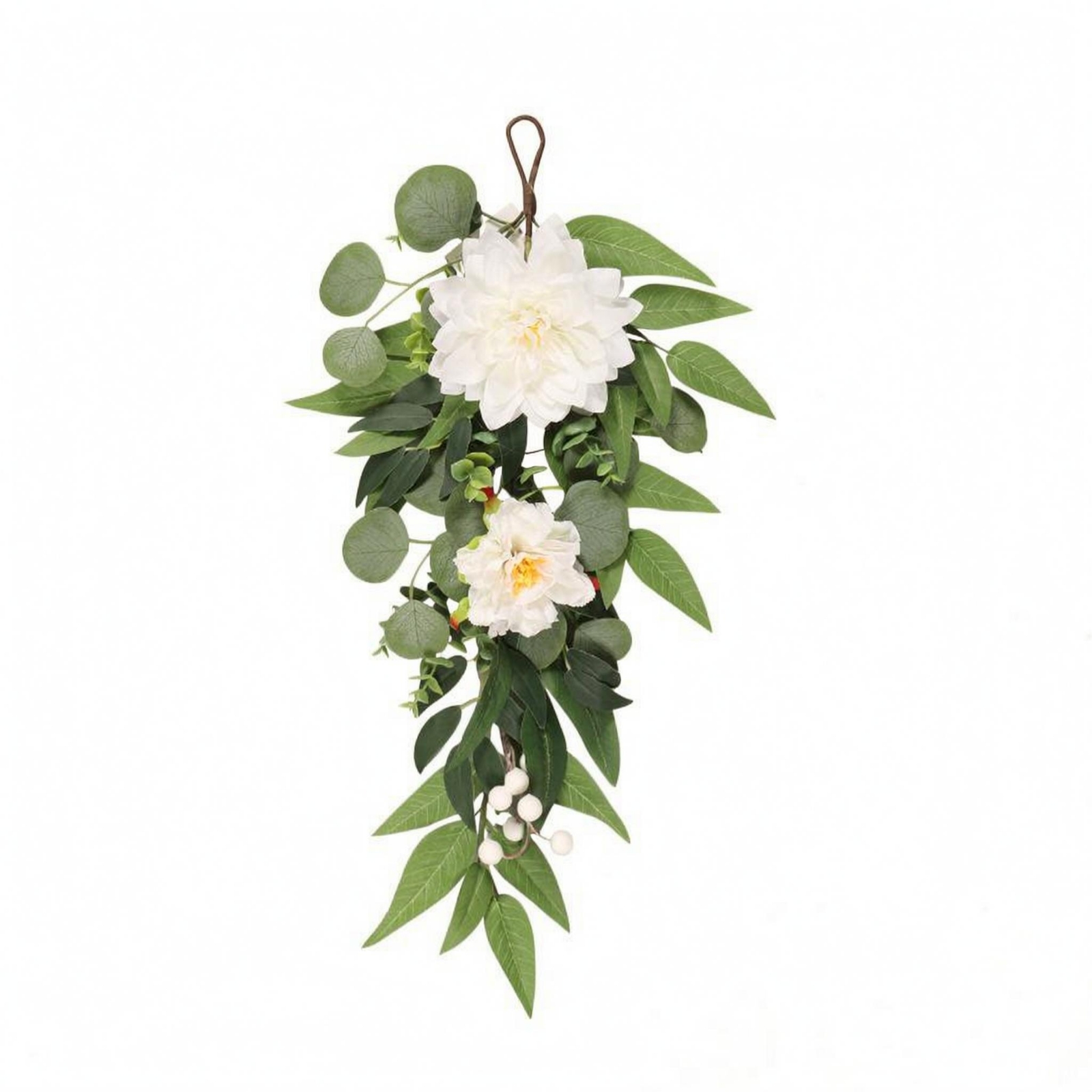 Hanging Floral Decoration Textile and Synthetic Material Flower-Shaped Style