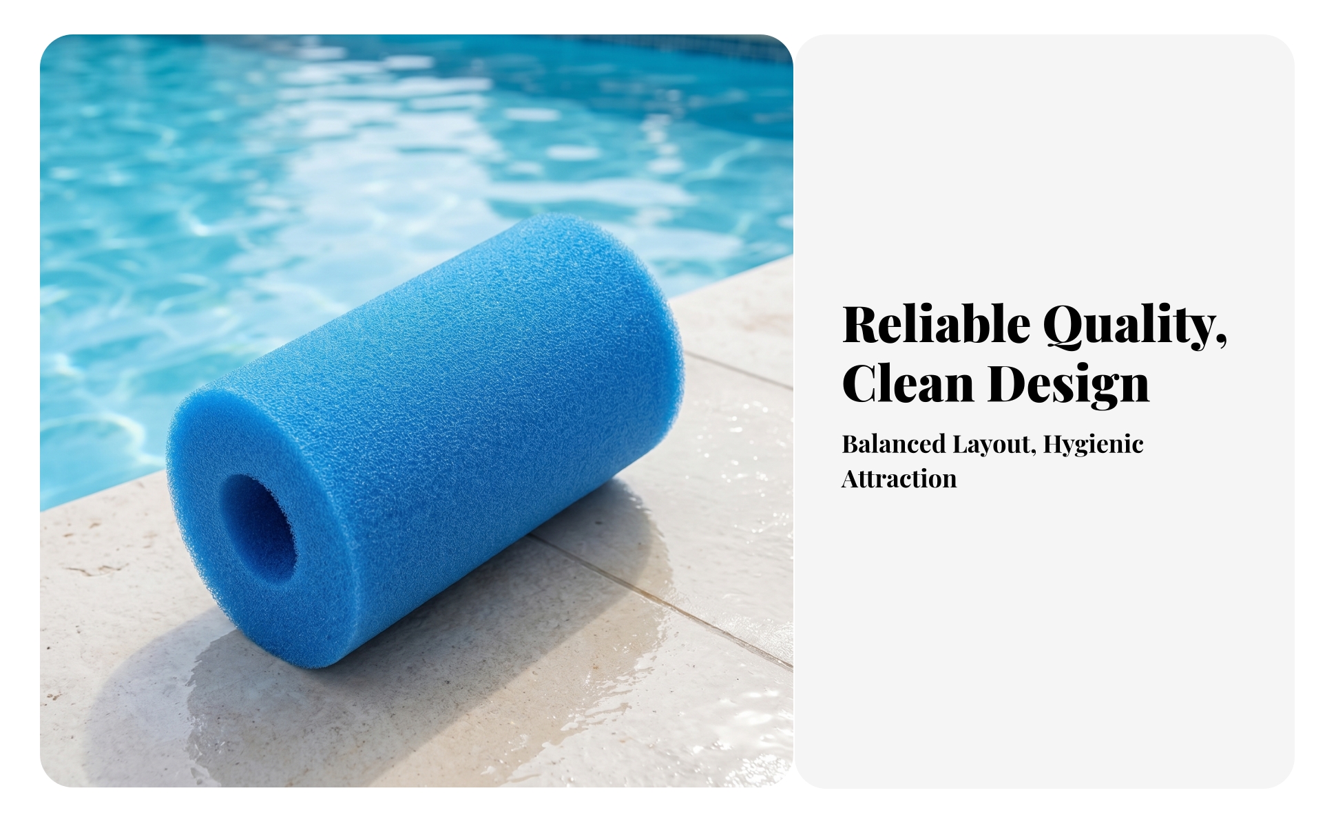 Pool Cleaner Filter Sponge Porous Pool Filter Sponge Central Hole
