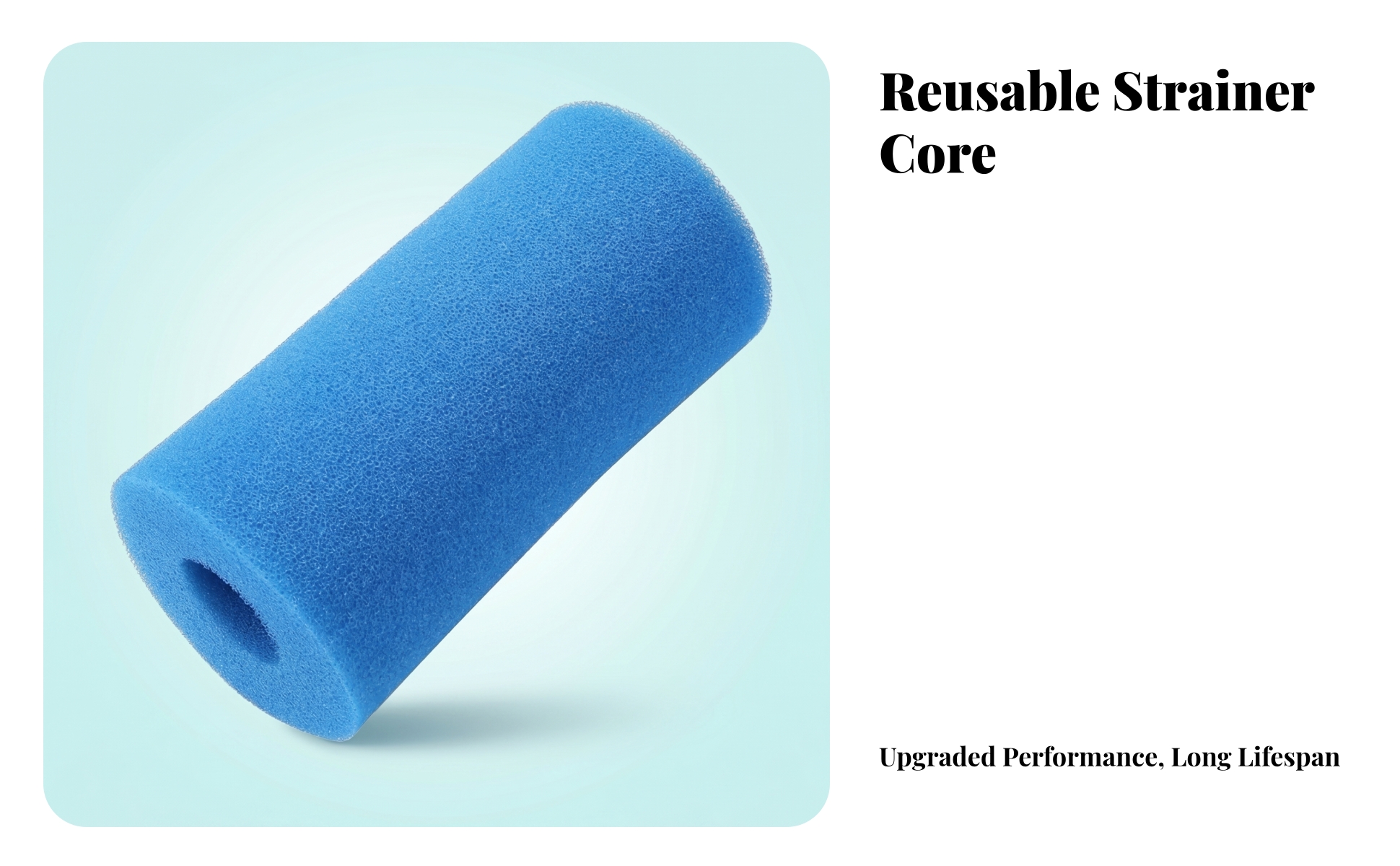 Pool Cleaner Filter Sponge Porous Pool Filter Sponge Central Hole