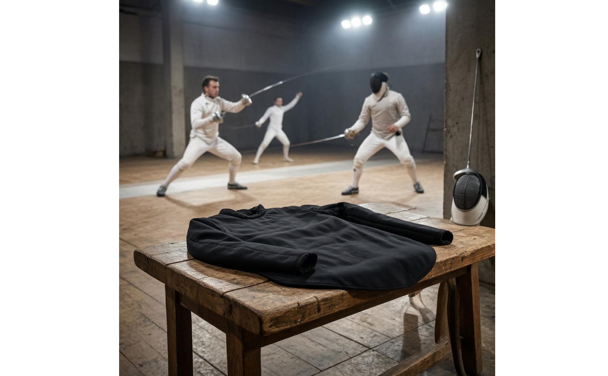 Canvas Fencing Coach Uniform Thickened Material Fencing Coach Jacket