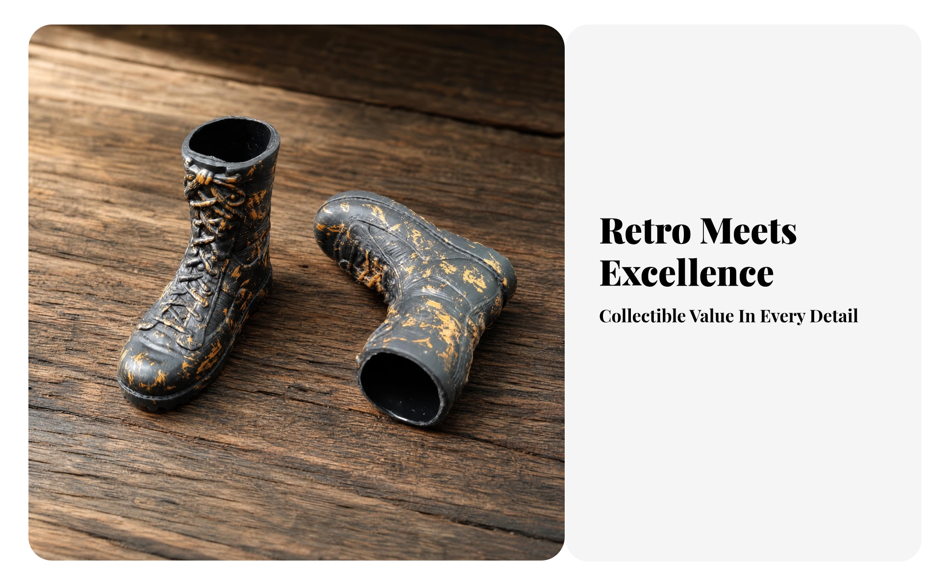 Black Mottled Boots Orange Hollow Black Figure Boots Treaded