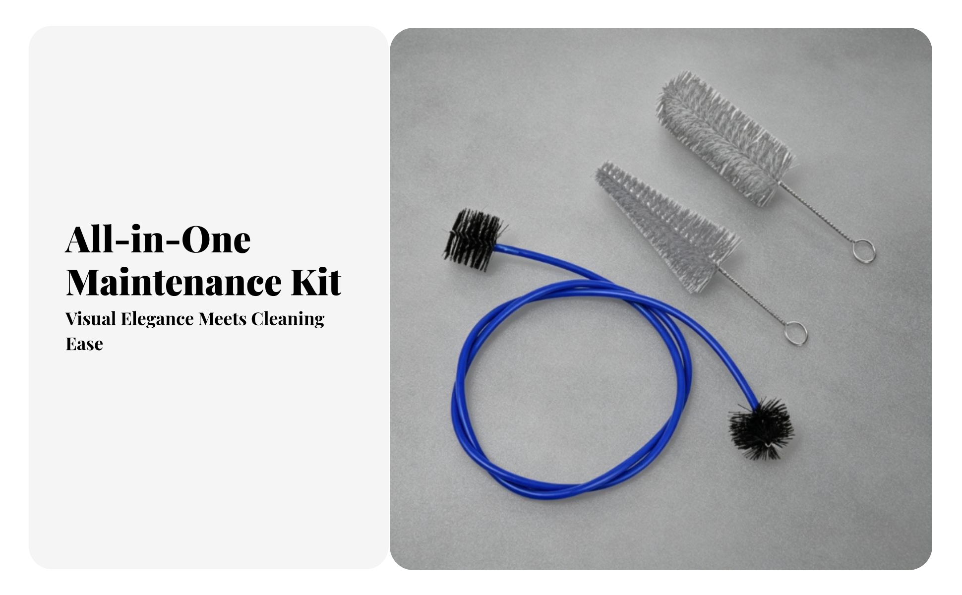 3 Pieces Mouthpiece Brush Set Flexible Trumpet Cleaning Brush Set