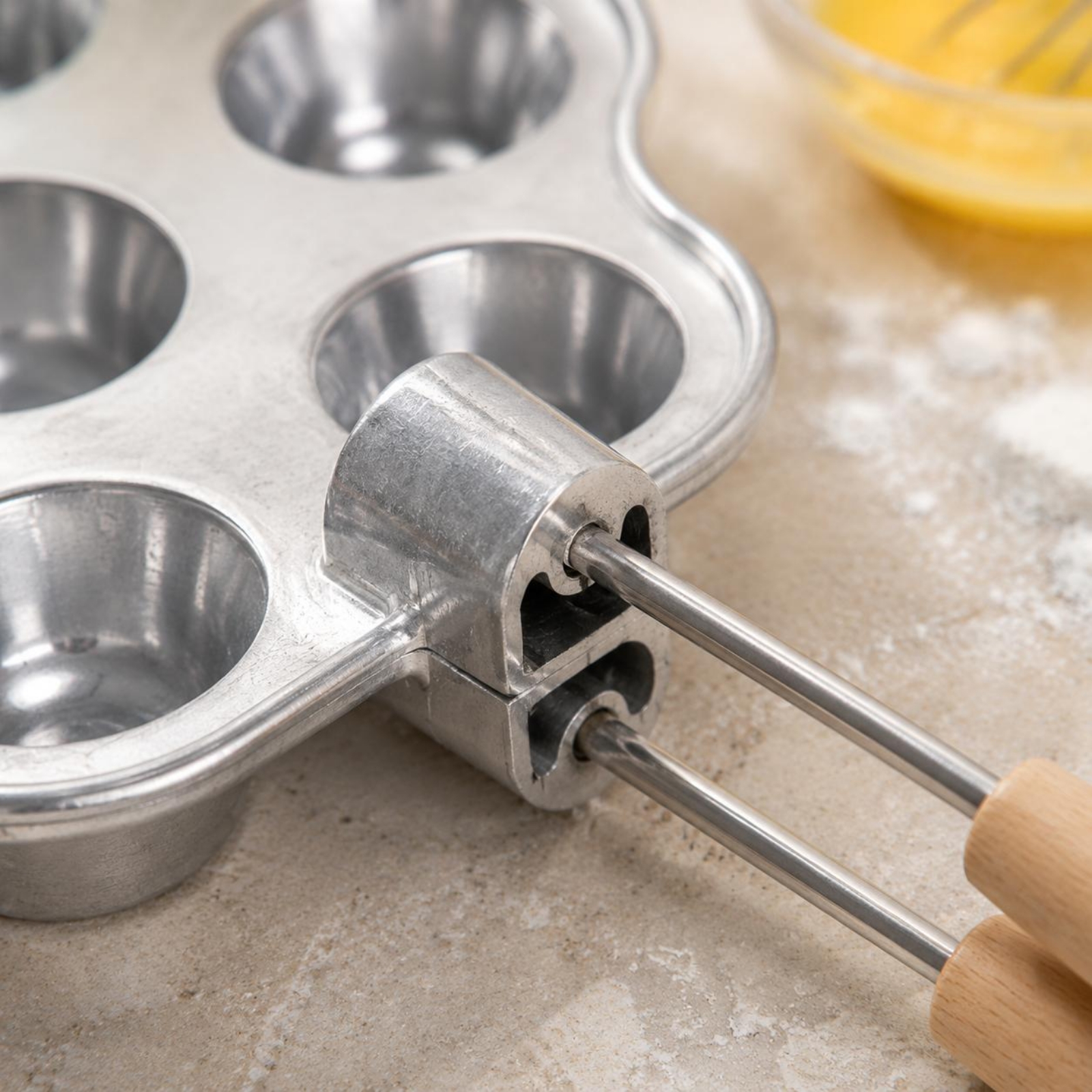 Pastry Tart Tart Mold Hinged Tartlet Cup Metal - Produktbild 6