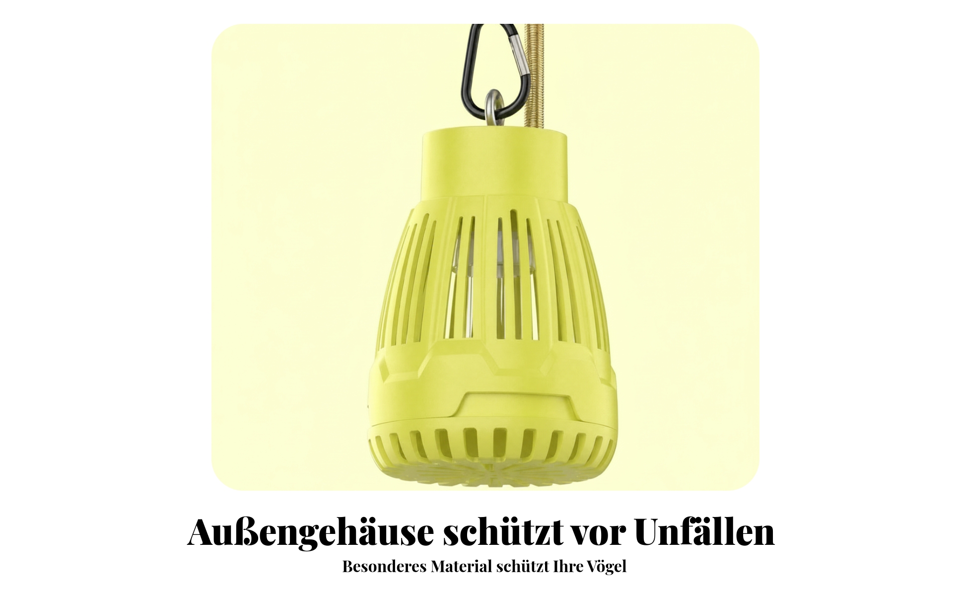 Vogelheizlampe Belüftet Belüftete Heizlampe Hängend
