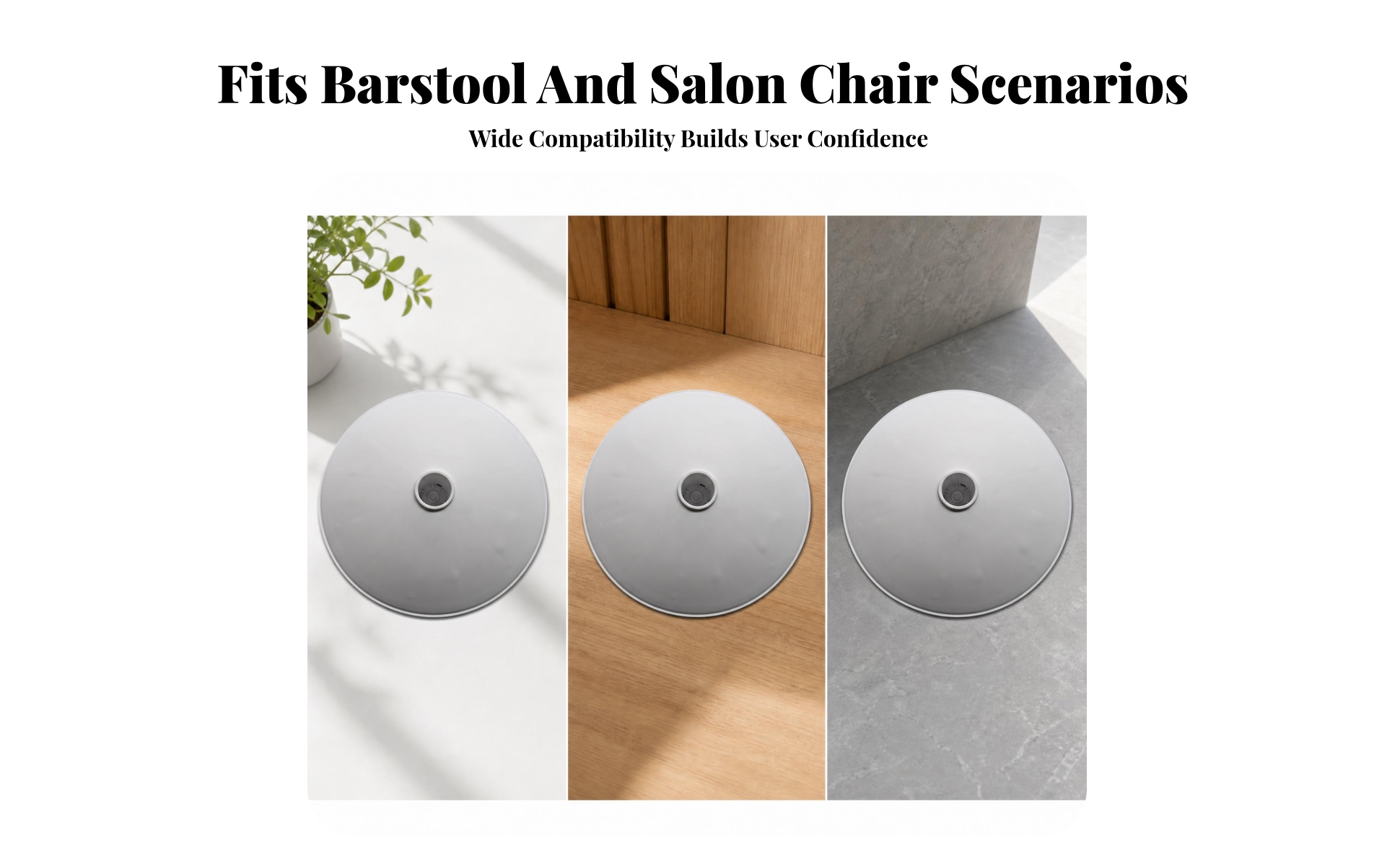 Round Chair Base 400 Mm Round Chair Base Plate Reinforced