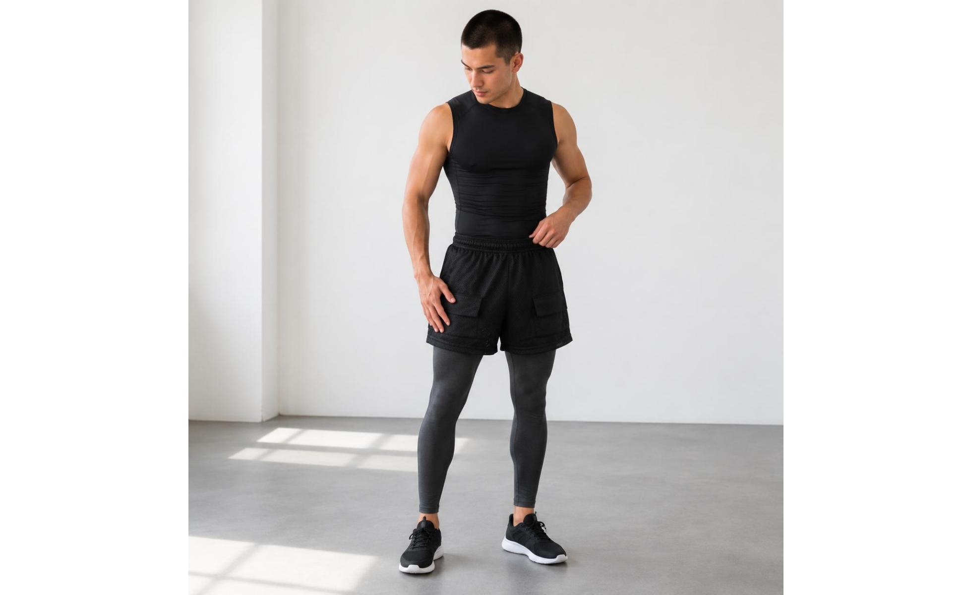 Hockey-Jockstrap-Shorts perforiert Jock Mesh Shorts atmungsaktiv