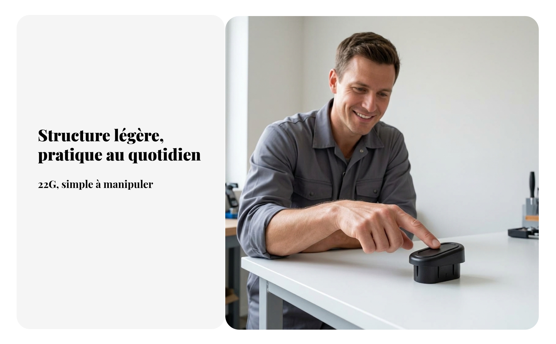 Bouchon Ovale Noir Bord Intérieur Surélevé Embout Ovale Légèrement Conique