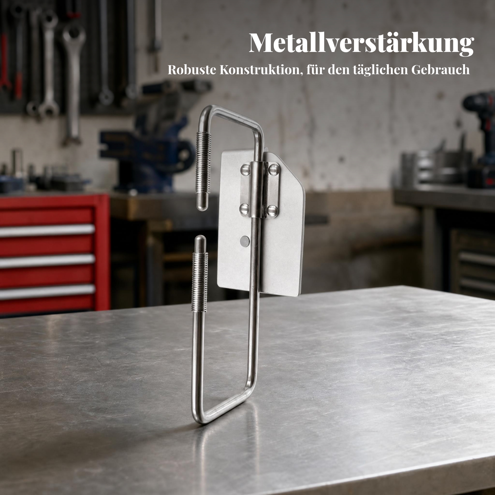 Gürtelhaken Edelstahl Werkzeughalter Verschraubt - Produktbild 7