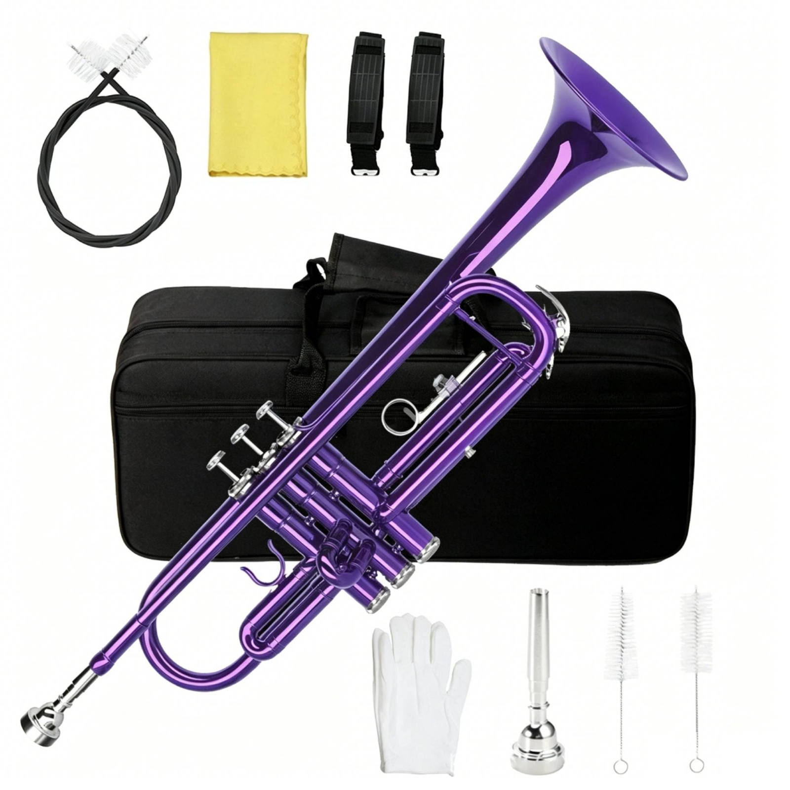 B-Flat Trumpet Oxford Cloth Case B and B Trumpet
