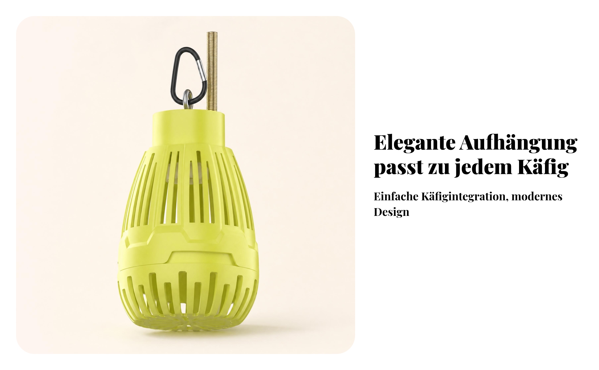 Vogelheizlampe Belüftet Belüftete Heizlampe Hängend