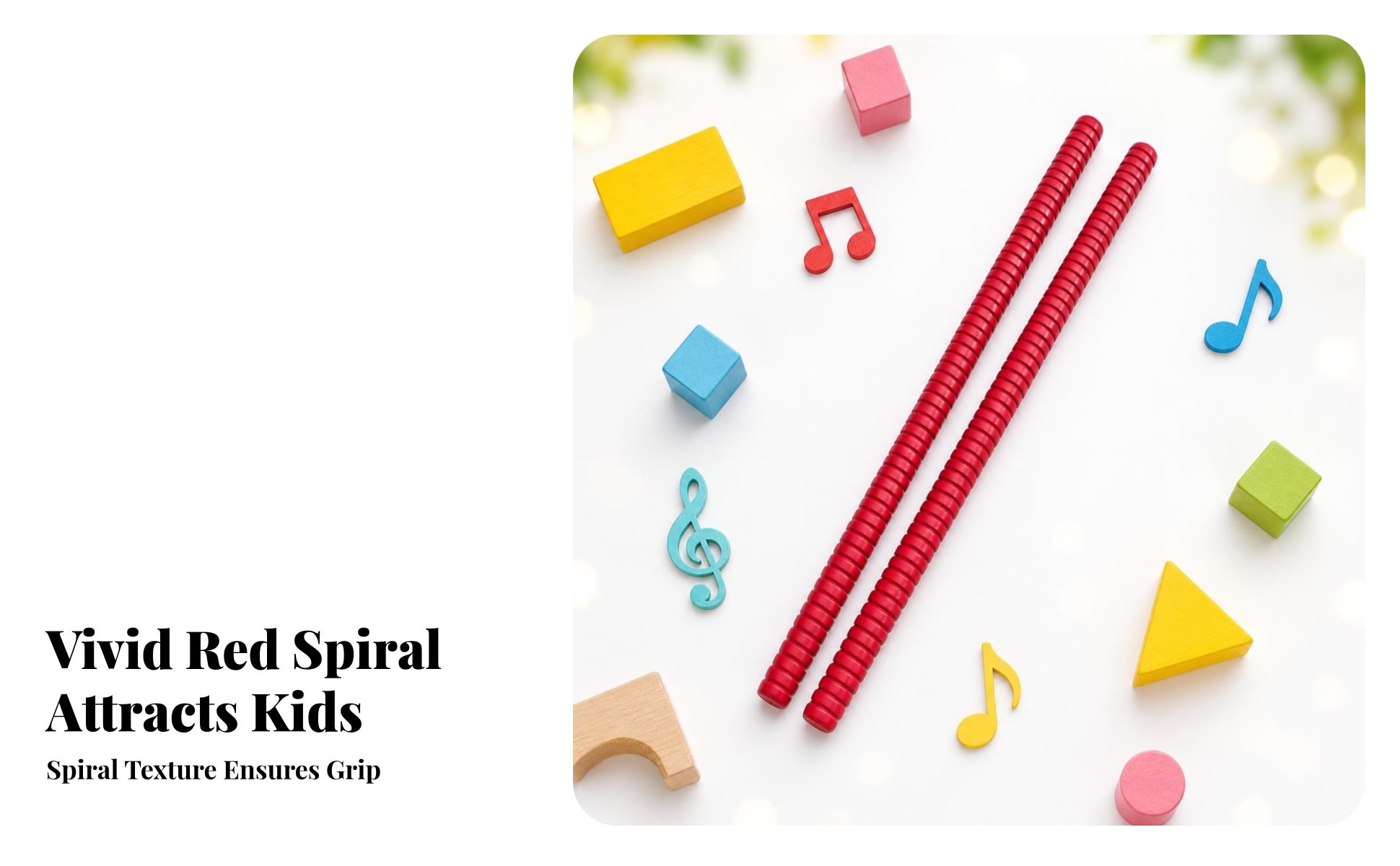 Rhythm Sticks Spiral Percussion Rhythm Sticks Threaded