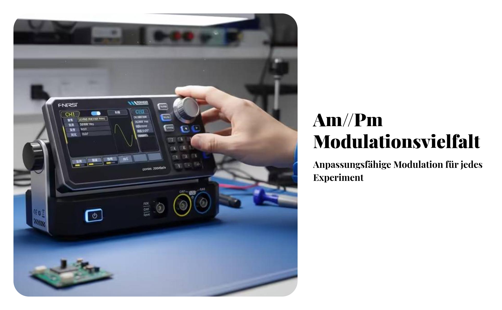 Zweikanal Funktionsgenerator 200MSa/s Arbiträrer Wellenformgenerator 14