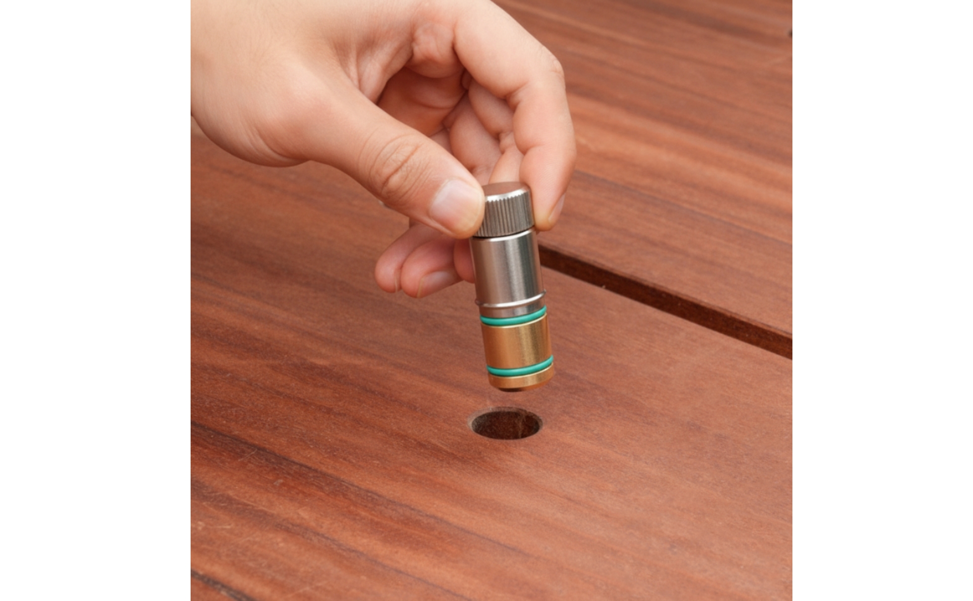 Self-Locking Table Stop Manual Twist Lock MFT Bench Stop Knurled Grip
