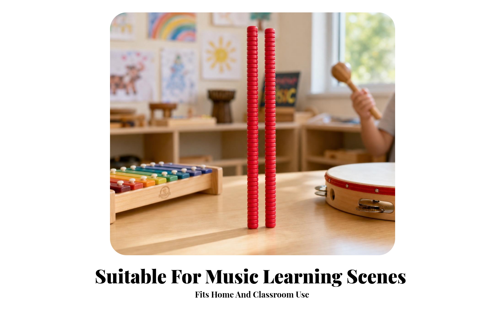 Rhythm Sticks Spiral Percussion Rhythm Sticks Threaded