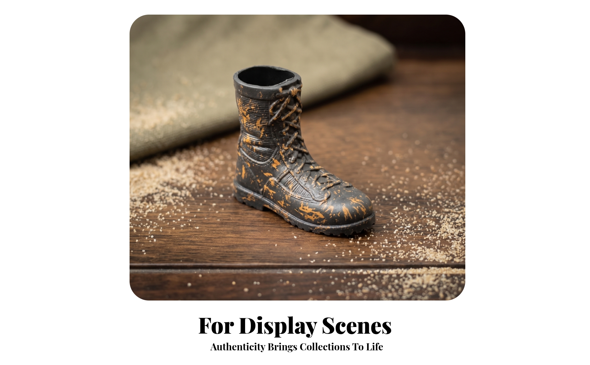 Black Mottled Boots Orange Hollow Black Figure Boots Treaded